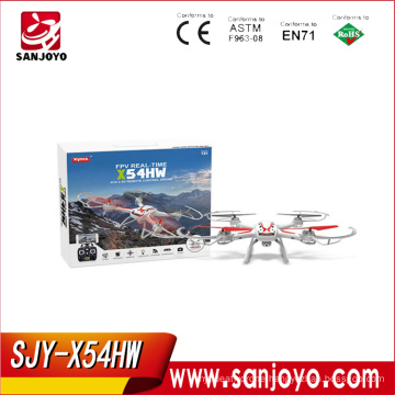 syma 2016 newest arrival barometer height syma drone X54HW with wifi 720p HD camera